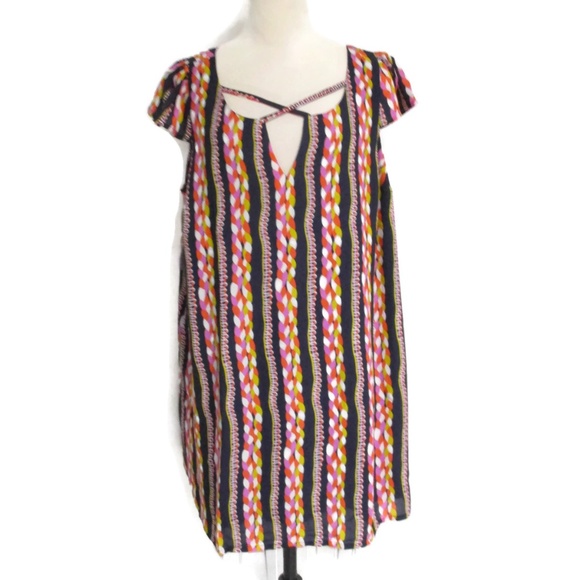 Modcloth Dresses & Skirts - Modcloth cap sleeve Spring Dress NWOT 1X Plus